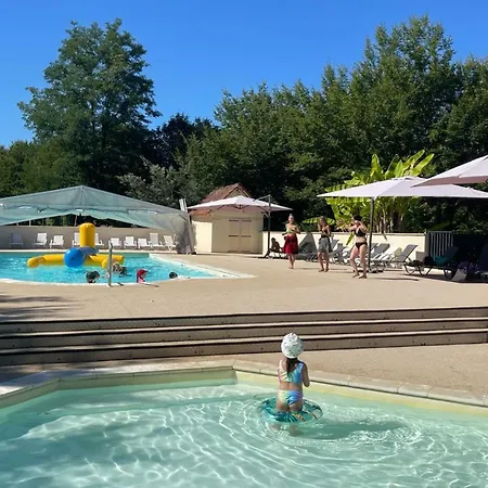 Camping Mobil-home Convivial, Animaux Admis - 6 Pers. - Api-1-52-2309 La Chapelle-Aubareil